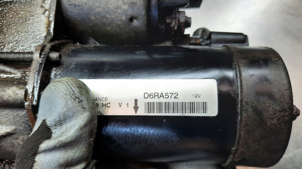 фото №6, Стартер d6ra572 peugeot 206 1.4 16v