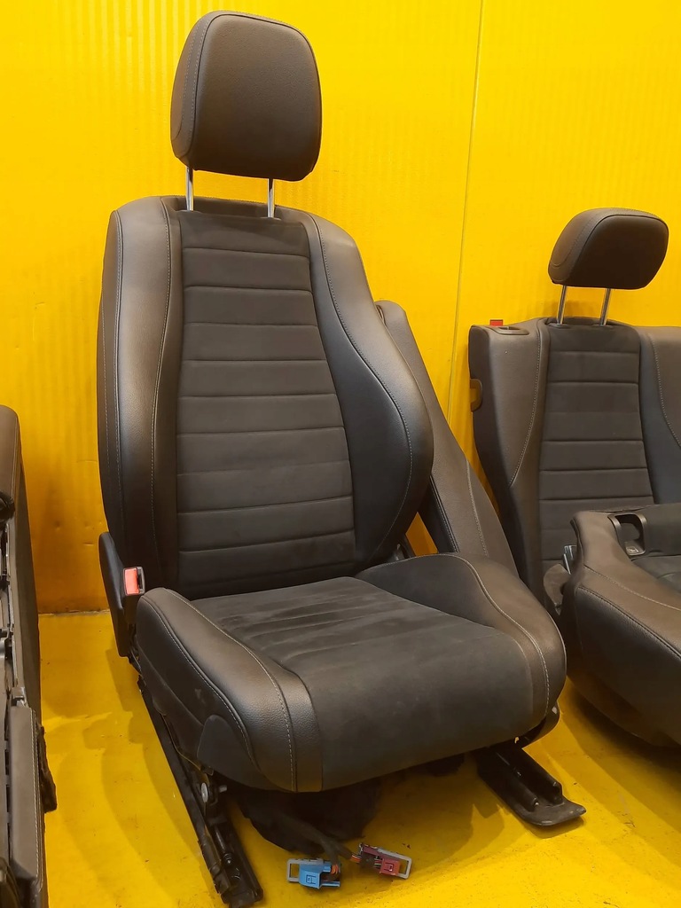 фото №12, Mercedes-benz gle w167 suv сидіння заднє сидіння обшивки тунель