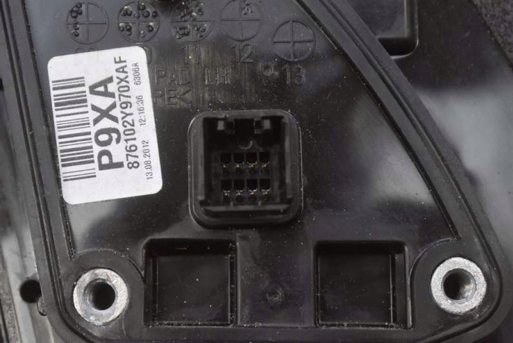 фото №7, Зеркало левая голубой 876102y970xaf uk hyundai ix35 09-13 8 pin