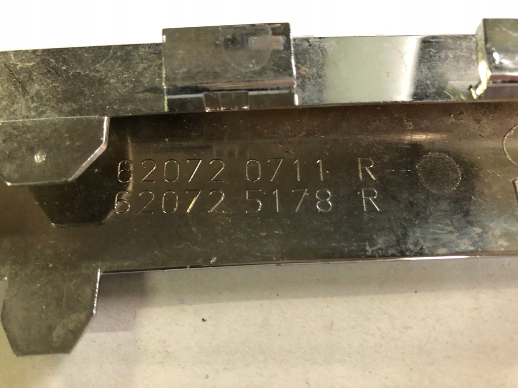 фото №5, Молдинг хром бампера renault grand scenic iii