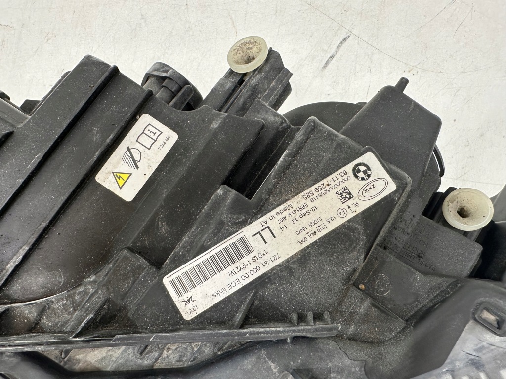 фото №10, Левый ксенон bmw 3 f30 f31 нет поворотный kompletny 7259525