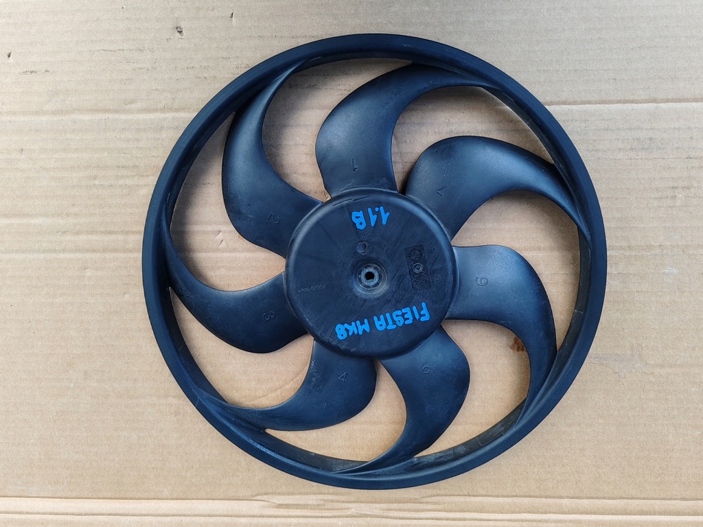 фото №1, Вентилятор радиатора ford fiesta mk8 1,1 benz.