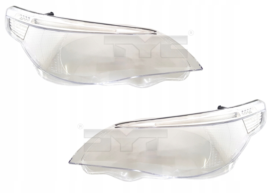 фото №14, Tyc стекло фары фара pr bmw 5 e60 ксенон