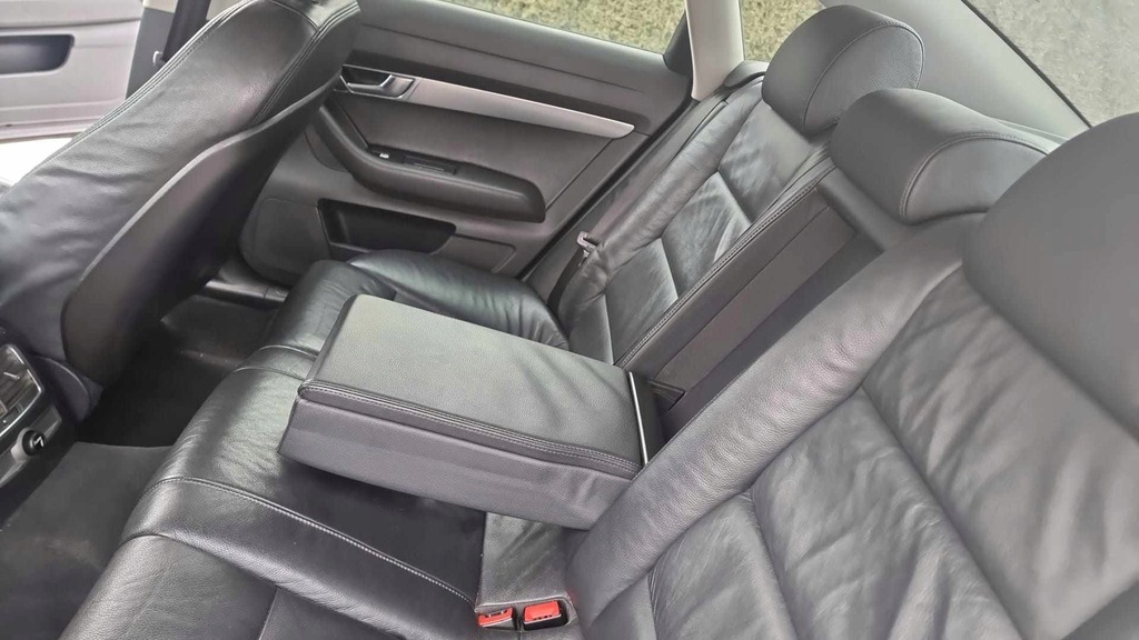фото №6, Сидіння заднє сидіння audi a6 c6 sedan 06-10 czarna шкіра