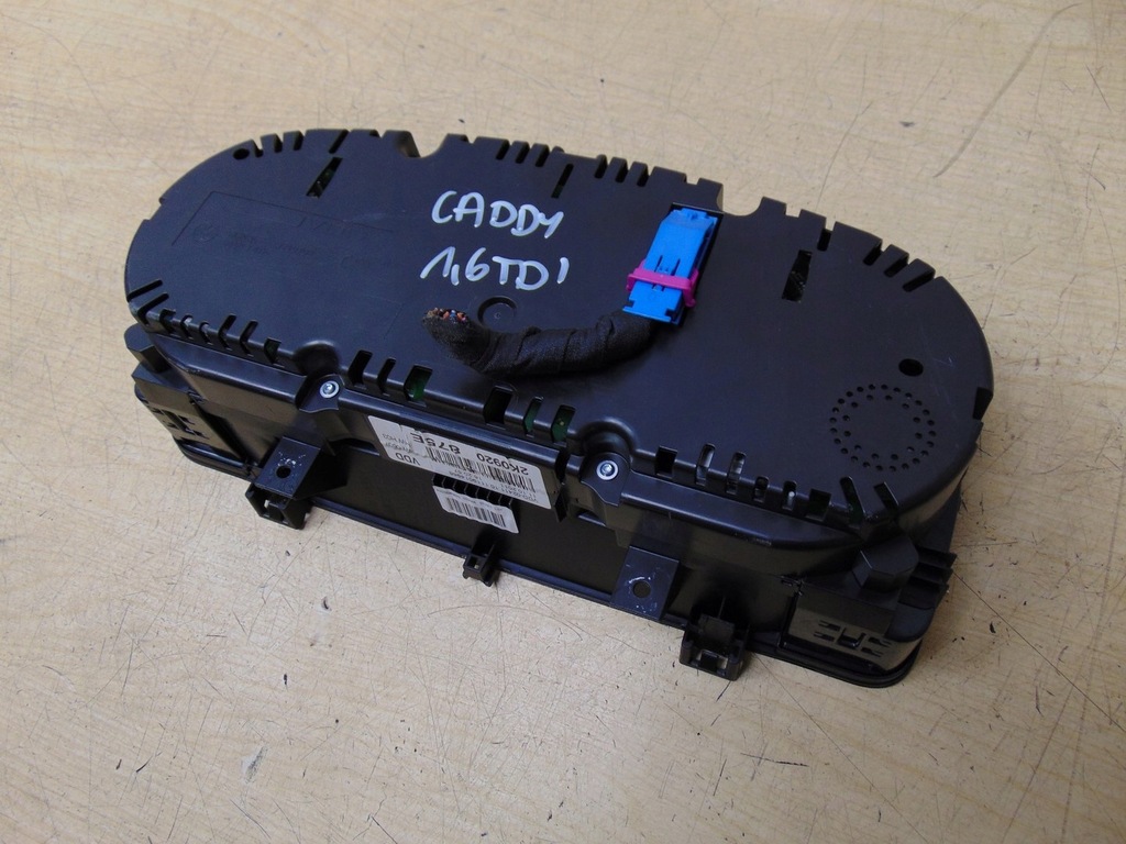 фото №11, Лічильник приладова панель vw caddy iii 2010- 1.6tdi 2k0920875e