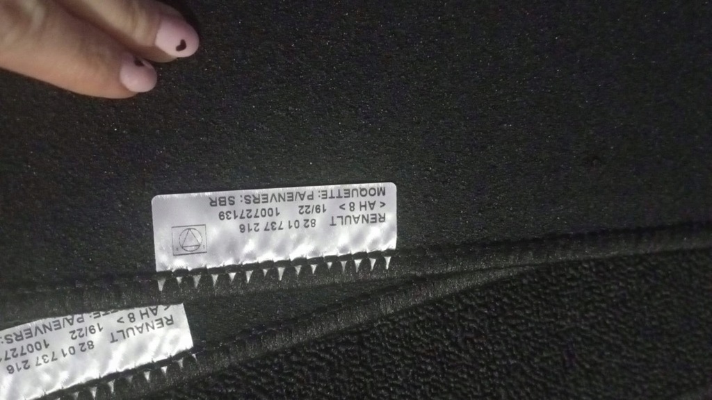 фото №8, Коврики велюровые renault austral org состояние idealny