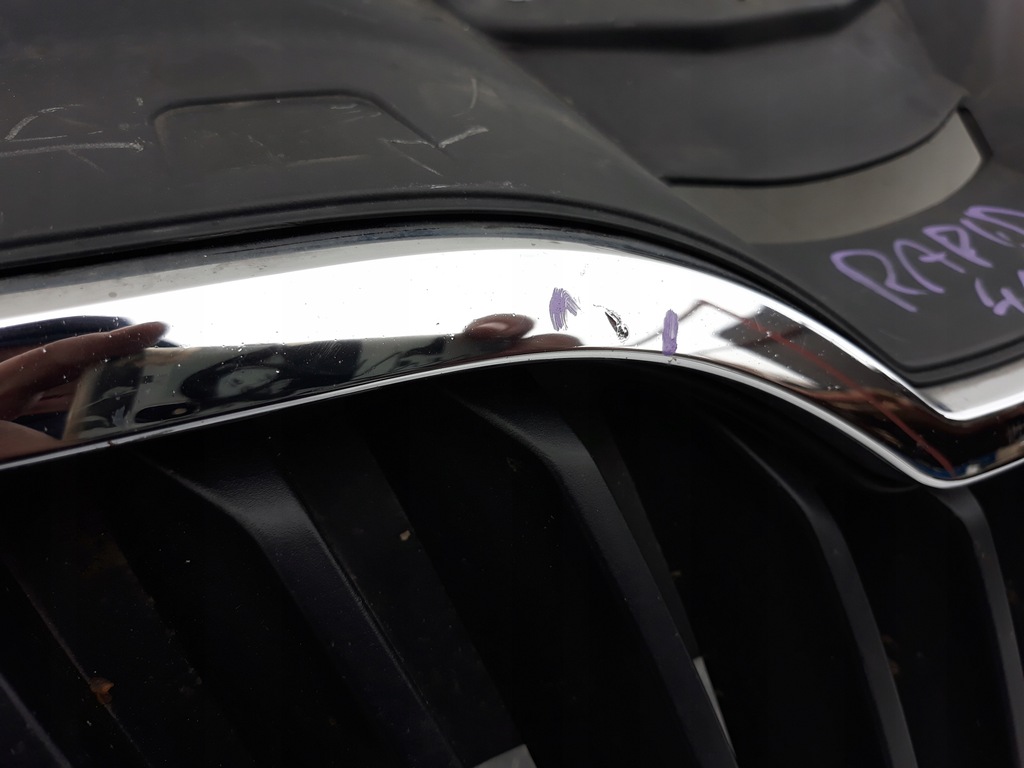 фото №7, Skoda rapid 5ja решётка радиатора решётка радиатора