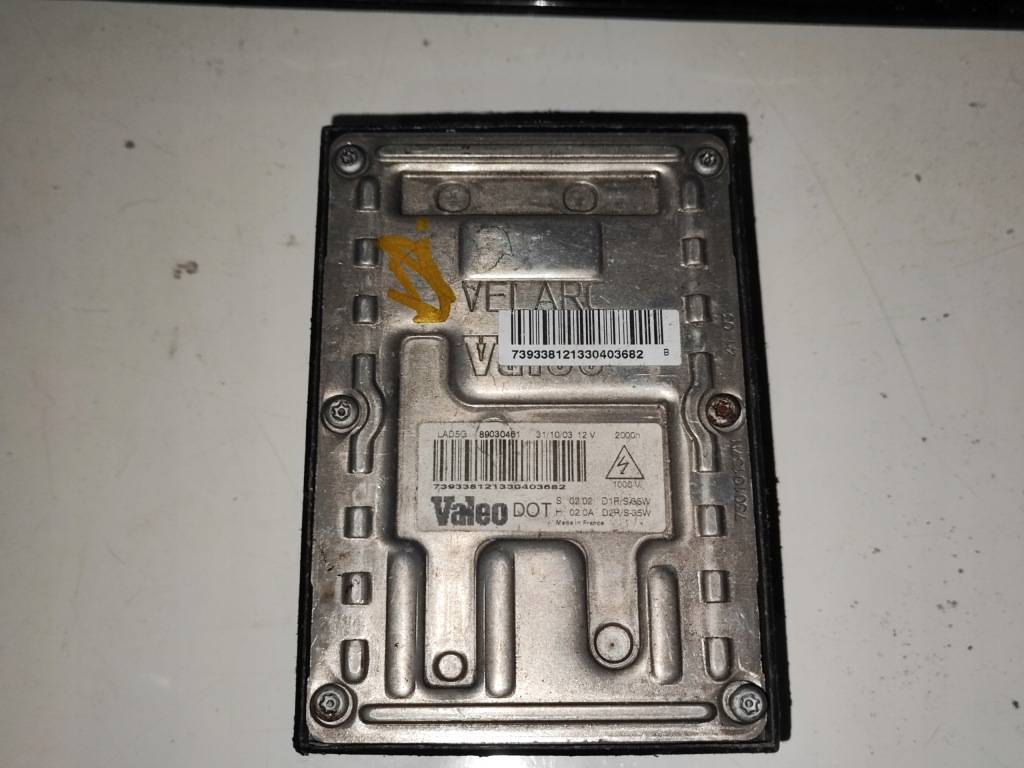 фото №1, Перетворювач ксенон модуль світла valeo 12 pin 73010137m