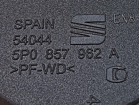 фото №2, Vw golf vi 6 11 r попільничка