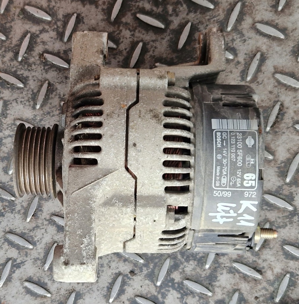 фото №1, Генератор nissan micra k11 lift 1.0 23100-5f600