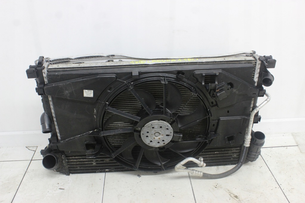 фото №1, Комплект радиатор renault laguna iii 2007r- 1.5 dci