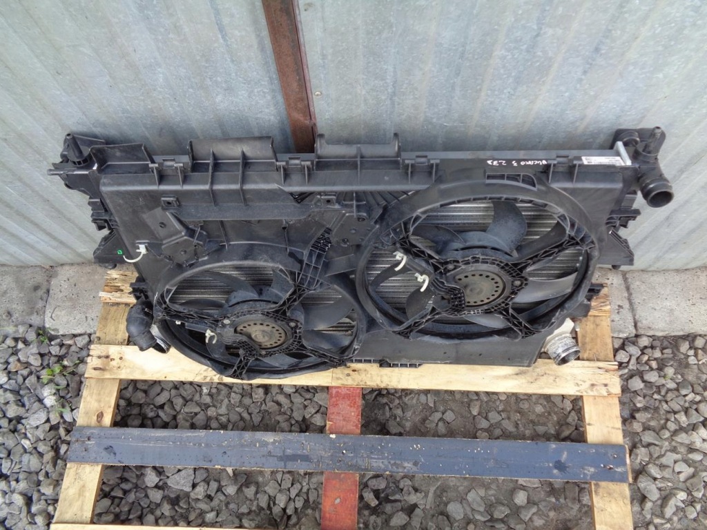 Радіатор води вентилятор кулер fiat ducato 3 3 jumper boxer 2.3 d 2006- Зі Шроту