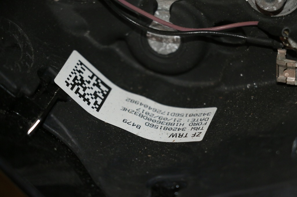 фото №7, Воздуховод ford fiesta mk8 org. пластиковая h1bb3600db 34208156d jak nowa