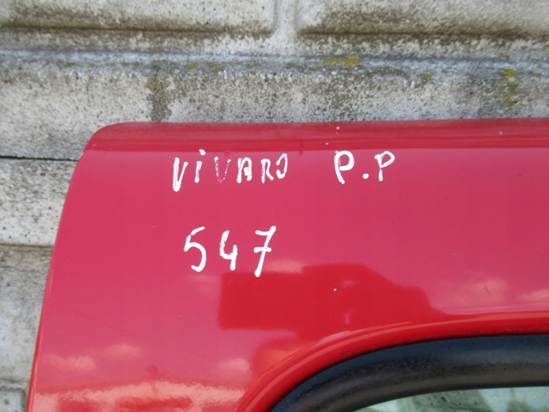 фото №6, Vivaro trafic дверь правый перед цвет 547