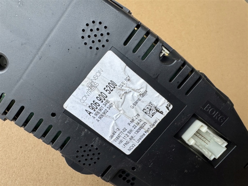 Блок керування двигуна набір imo лічильник 2.2 cdi a651 mercedes sprinter 906 Зі Шроту