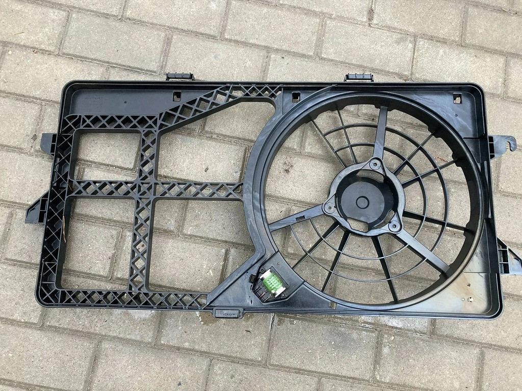 фото №12, Ford transit защита корпус вентилятора радиатора 1c158c607
