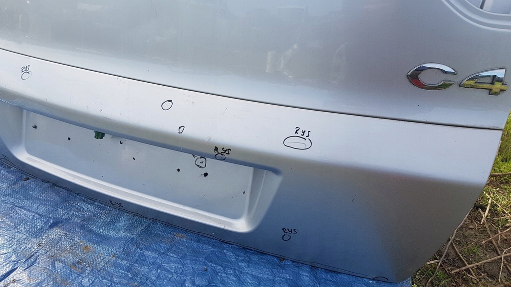 фото №9, Крышка багажника багажника citroen c4 picasso i короткий