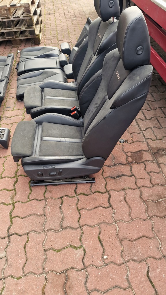 фото №12, Сиденья подогрев перед задняя заднее сиденье обшивки europa skoda octavia iv scout