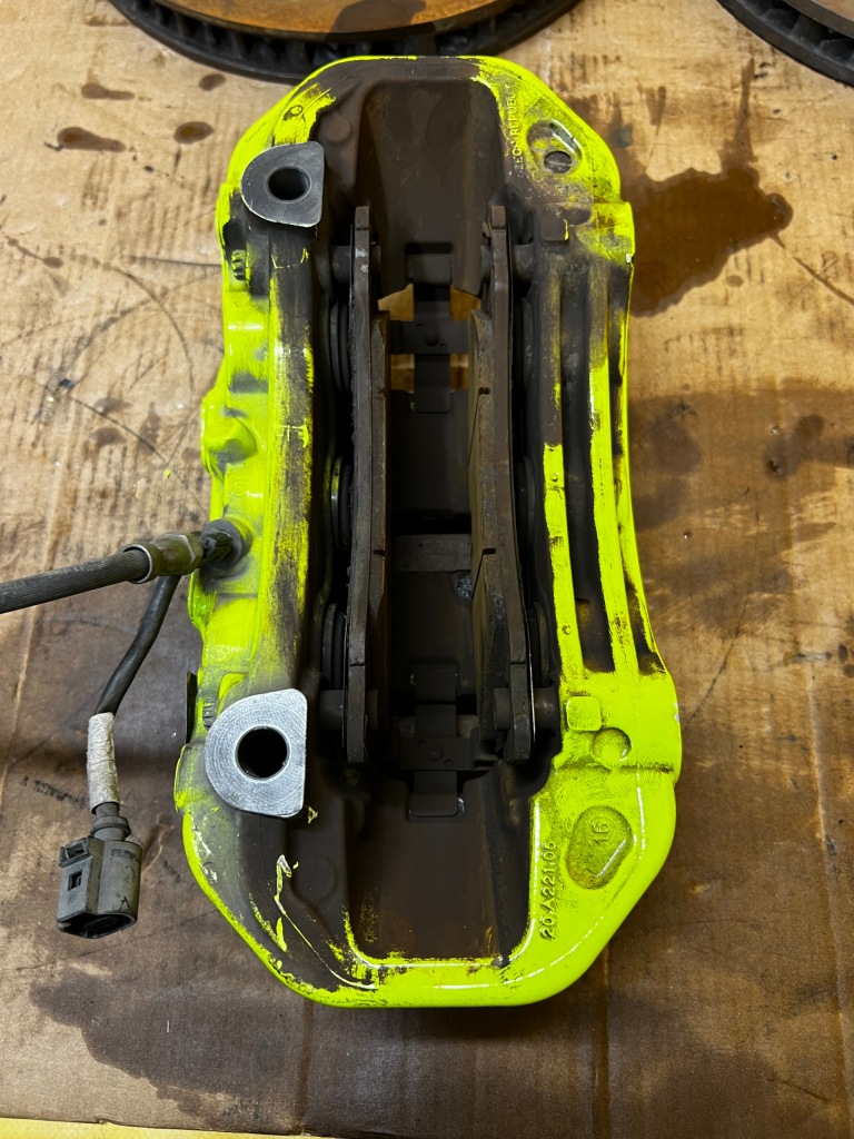 фото №10, Тормозные диски тормоза суппорты перед задняя porsche panamera 970 i lift 3.0 s e-hybrid