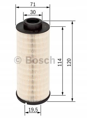 фото №1, Фильтр топлива nissan interstar primastar dci 2002-