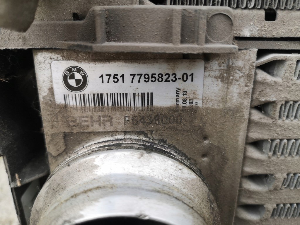 фото №7, Радиатор wody комплект bmw e60 e61 2.0d автоматическая коробка передач