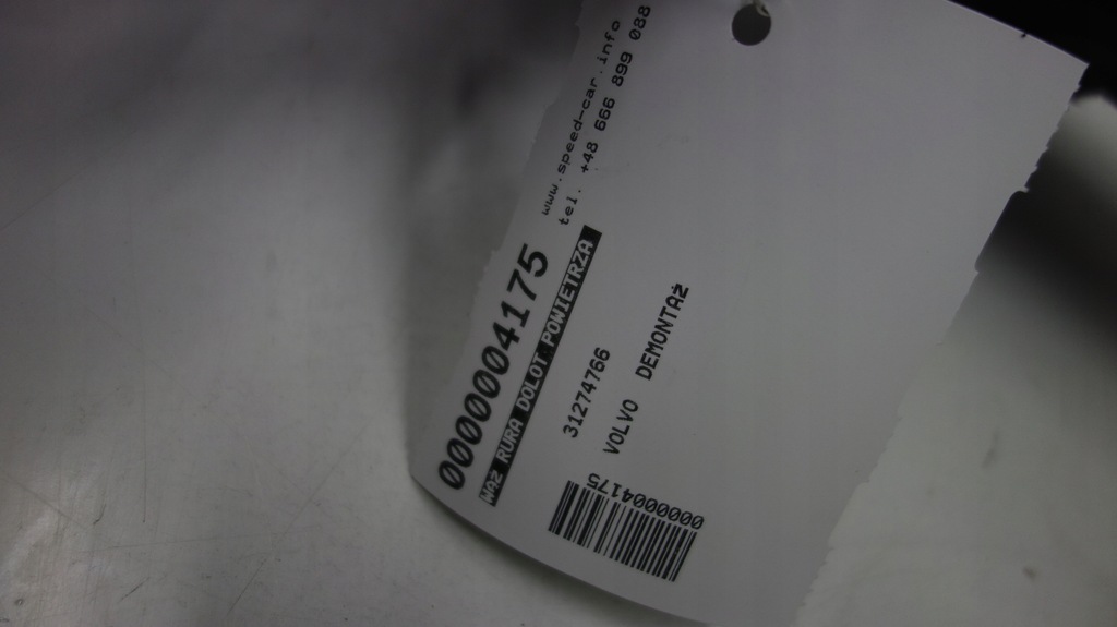 фото №4, Volvo повітря труба повітрозабірник 31274766