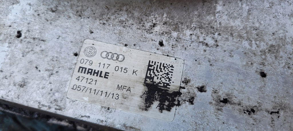 фото №6, S7 4g a7 радиатор масла 4.0 tfsi 079117015k s6 a6 c7