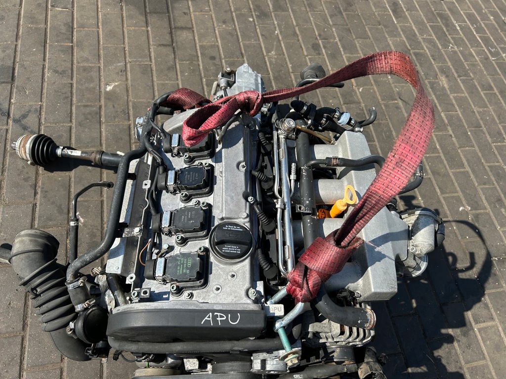фото №8, Двигун kompletny vw passat b5 1.8 t turbo apu 150km