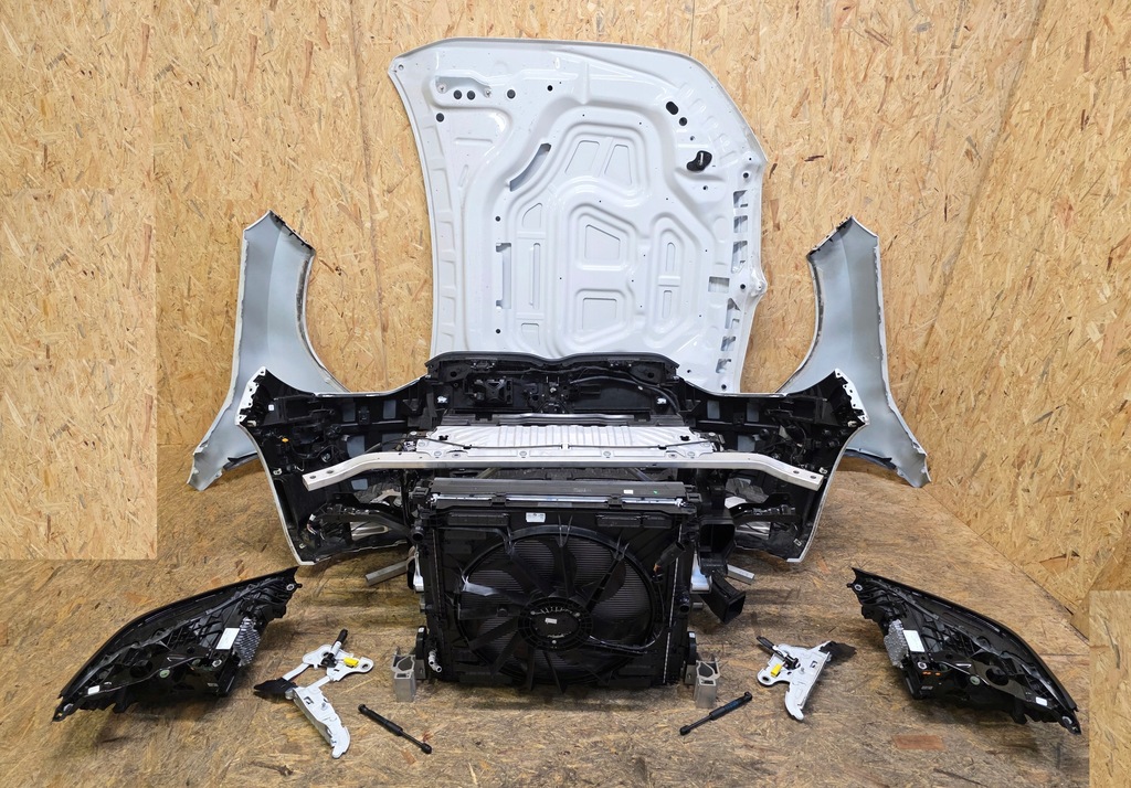 фото №7, Bmw x3 g45 kompletny перед радиатор бампер капот крыло лампы m-pakiet