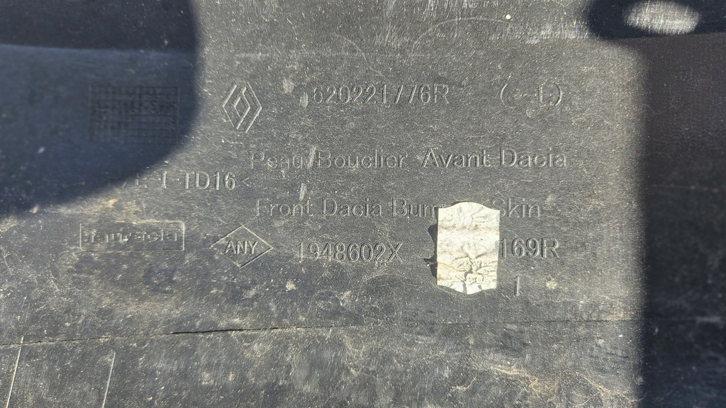 фото №8, Бампер dacia duster ii 17- перед передний перед