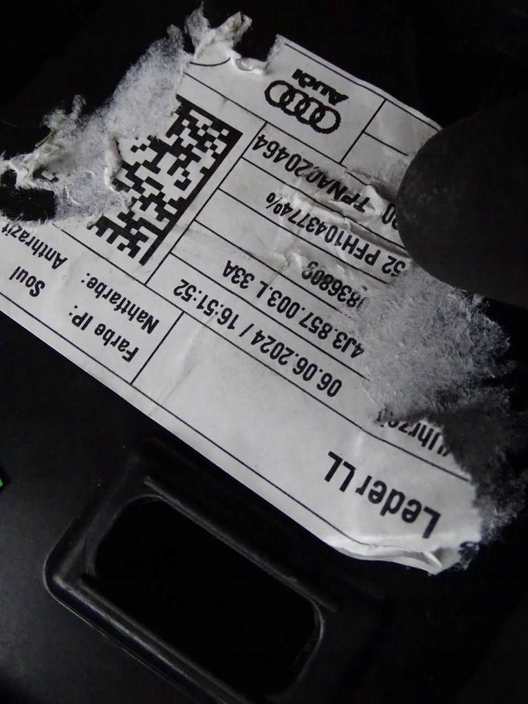 фото №8, Приборная панель консоль audi e-tron gt rs 4j3 4j3857003l белый nić