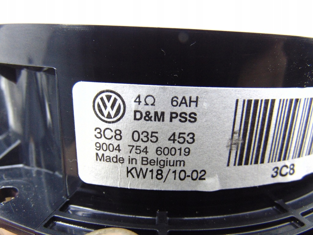 фото №12, Динамик задняя низкочастотный дверь vw passat b6 b7 cc