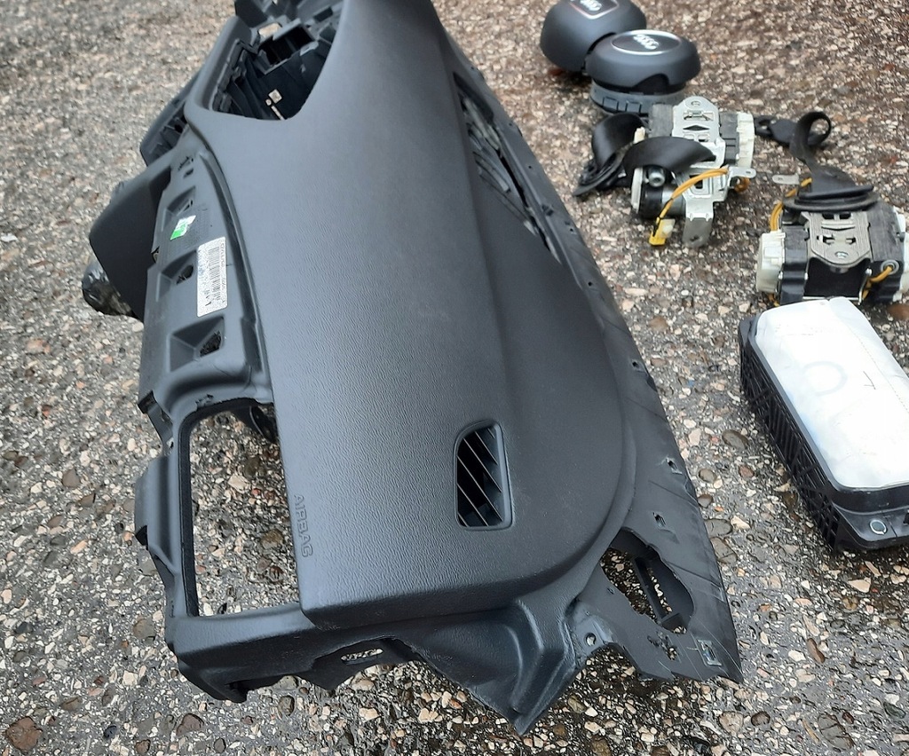 фото №7, Audi a7 4g 4g0 2010-18 панель приладів панель приладів консоль подушки безпеки ремені подушка безпеки ремонт