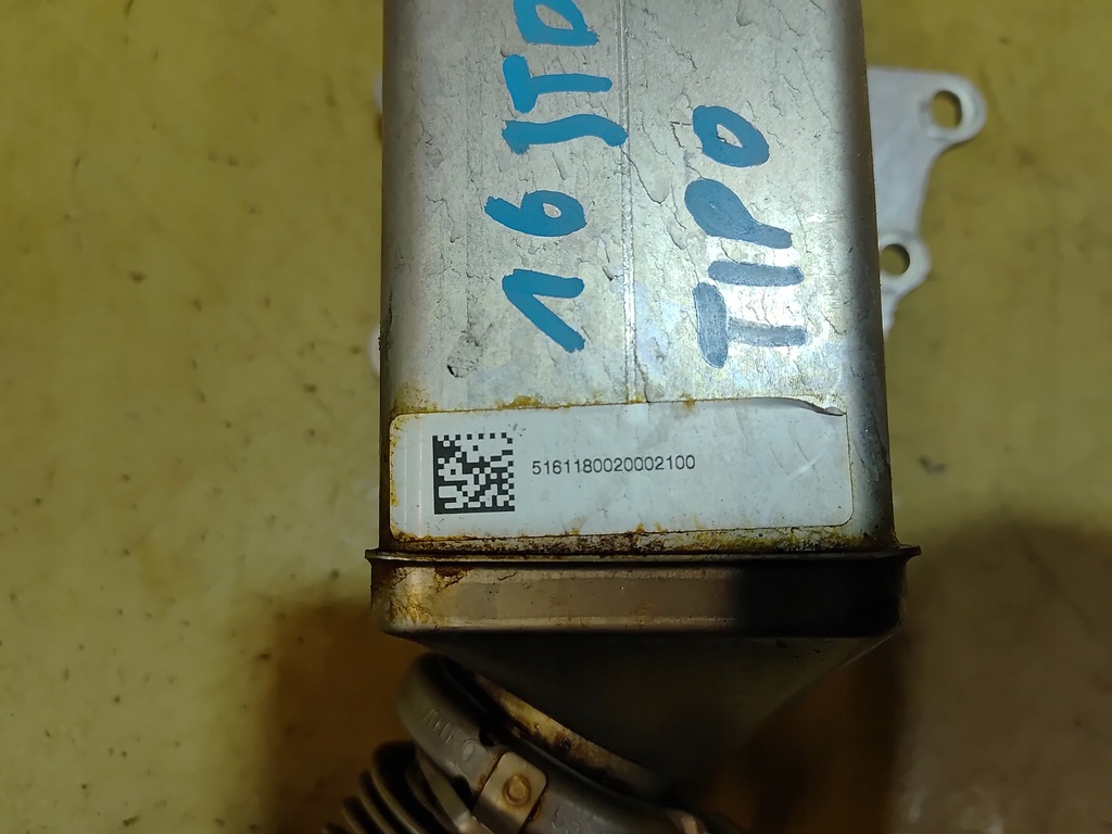 фото №6, Fiat tipo ii 1.6 m-jet радиатор выхлопных газов egr 55268286 15-