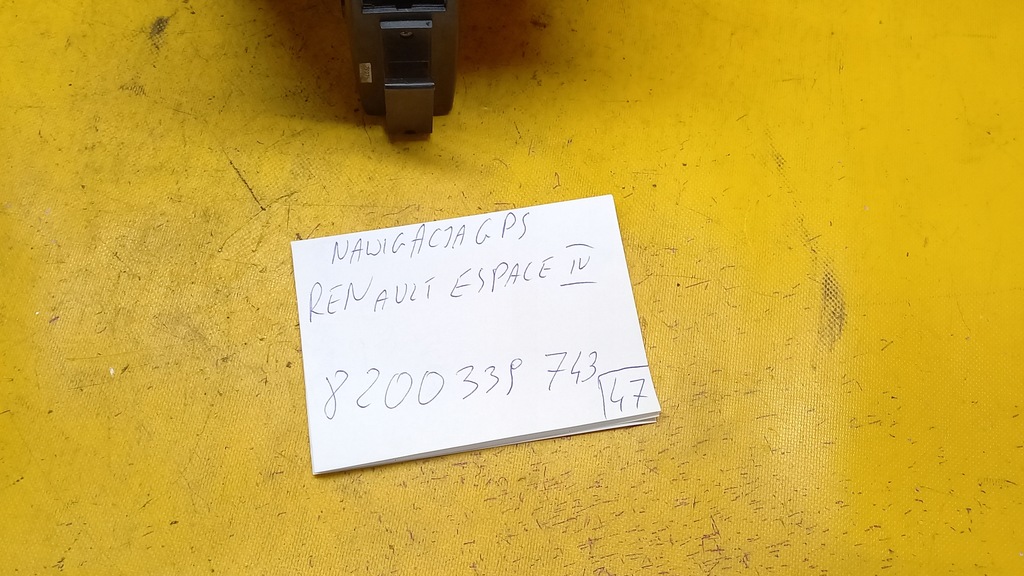 фото №4, Навигация gps renault espace iv 8200339743