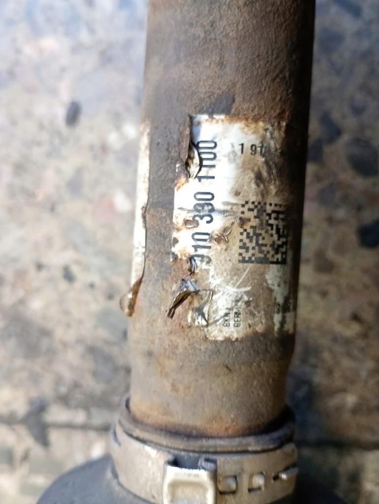 A9103301100 привідний вал права перед mercedes sprinter w910 Київ