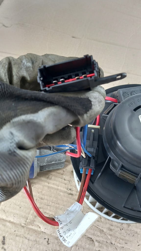 фото №4, Вентилятор обігрівача renault laguna 02r kombi