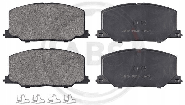 фото №3, Тормозные колодки тормозные lexus es 250 89-97 перед