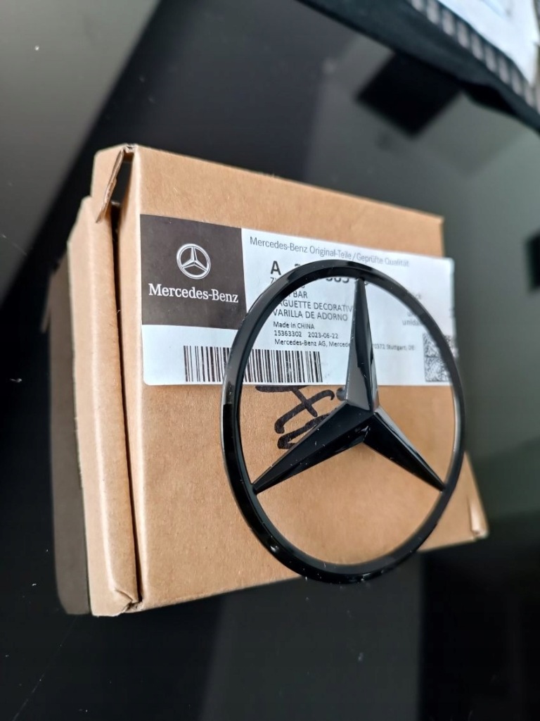 фото №8, Наконечники решітка вихлоп бампера mercedes cls w257 amg чорний блиск nowe