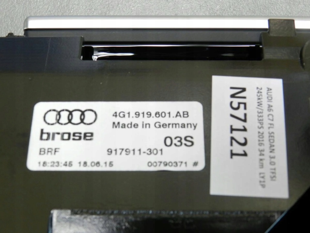 фото №6, Audi a6 c7 дисплей монитор 4g1919601ab