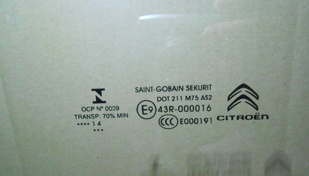 фото №3, Citroen c4 picasso ii стекло дверь перед 14 r