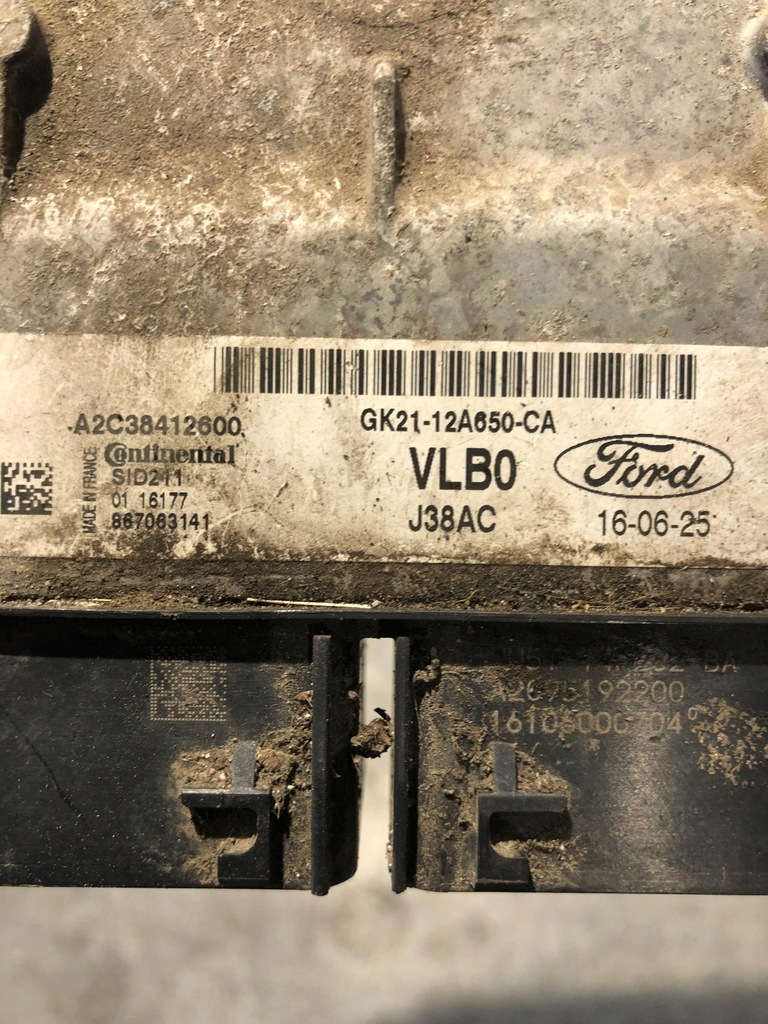 фото №2, Ford transit custom 2016 бортовой компьютер двигателя