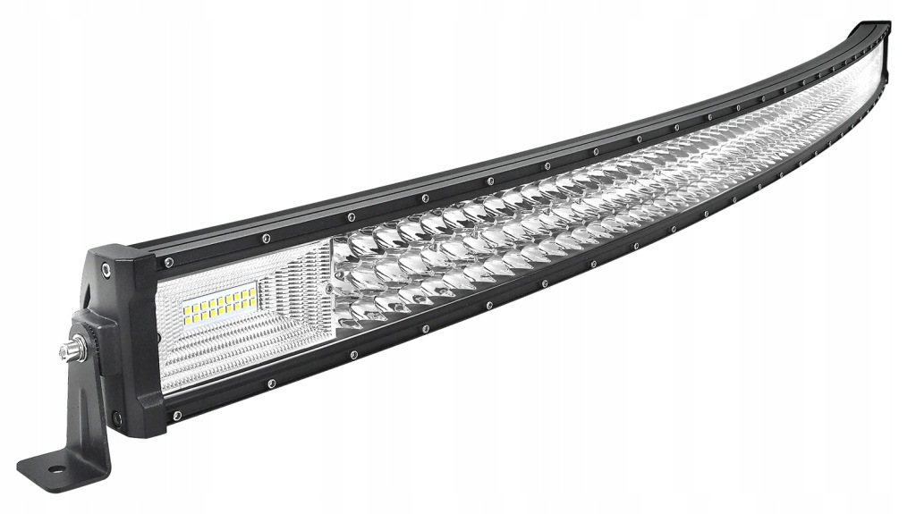 фото №1, Лампа робоча dalekosiężna панель led 130cm łuk 12500lm 12v - 48v led x222