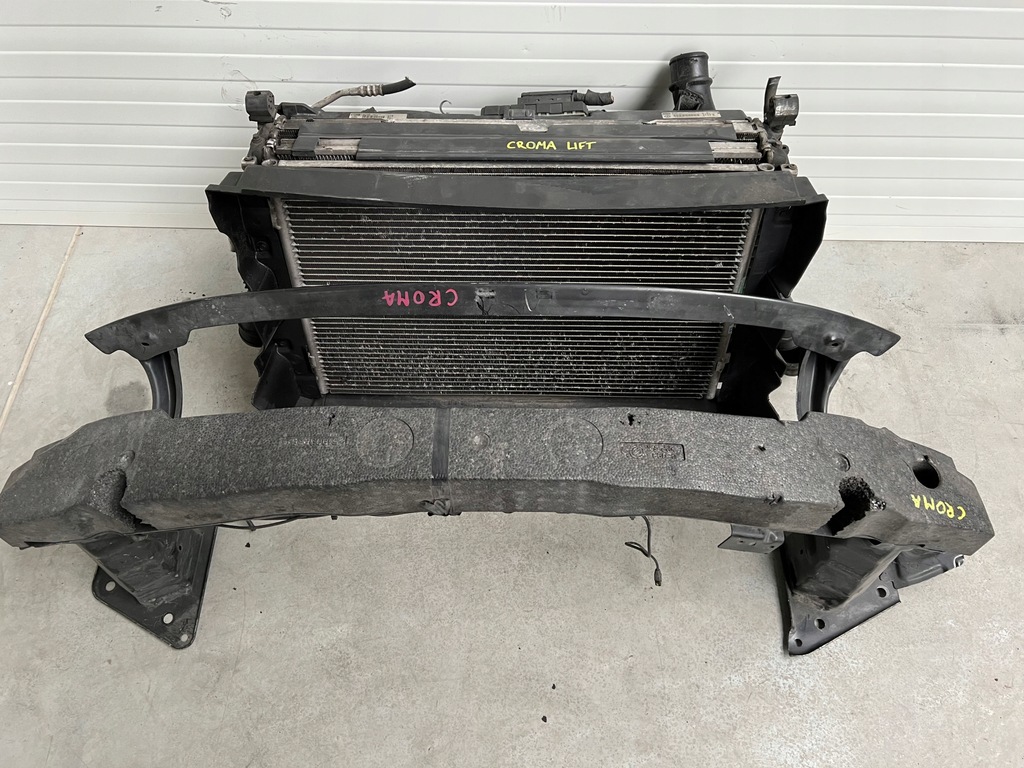 фото №1, Pas передній радіатор fiat croma ii 2 lift