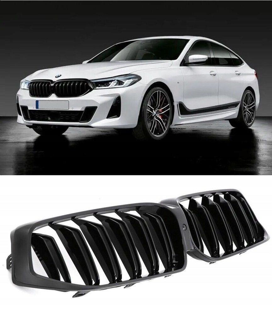 фото №1, Решётка радиатора решётка радиатора bmw 6 g32 gt lift решётки радиатора m performance