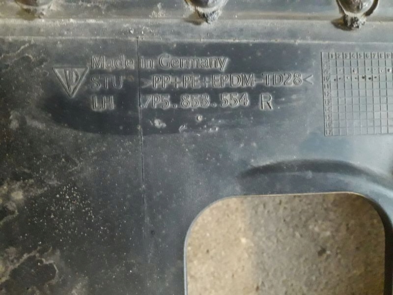 фото №7, Porsche cayenne 7p молдинг поріг накладка ліва