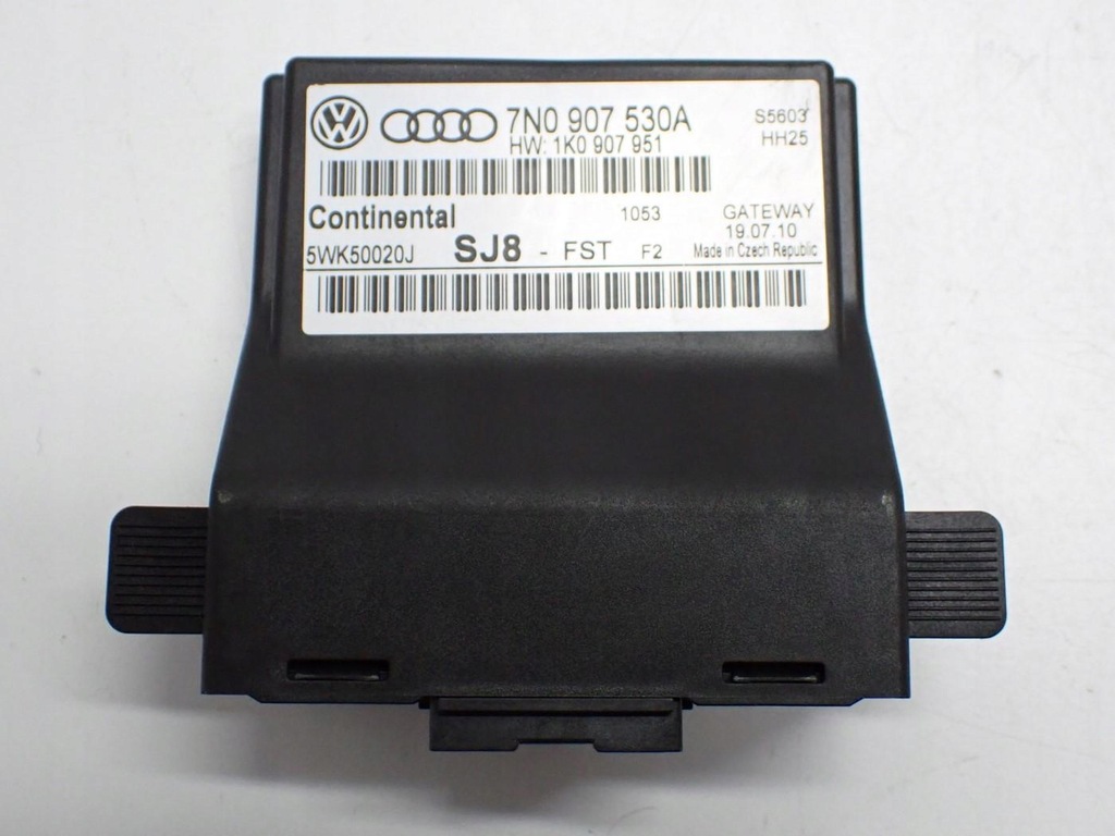 фото №1, Модуль блок управления шлюз 7n0907530a vw golf v vi plus + 10r