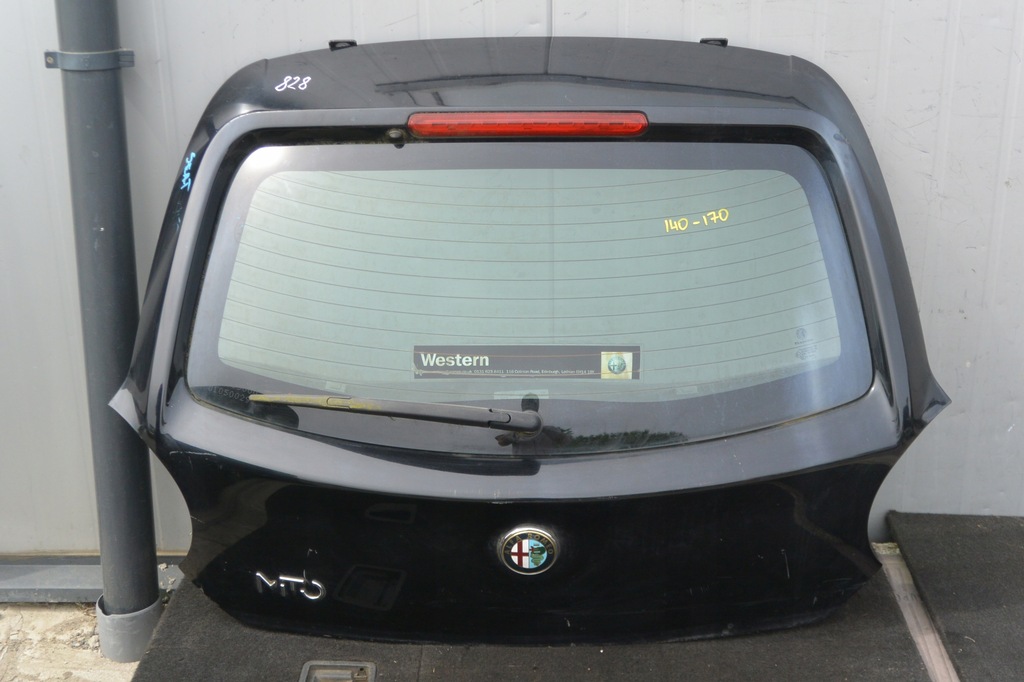 фото №1, Alfa romeo mito кришка багажника задня задня з скло