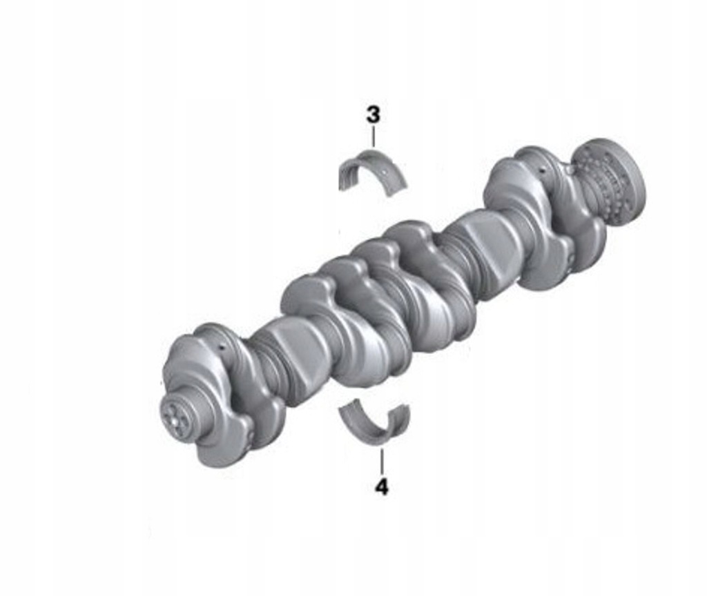 Купить Вкладыш вала коленчатого 081fl21840000/mah