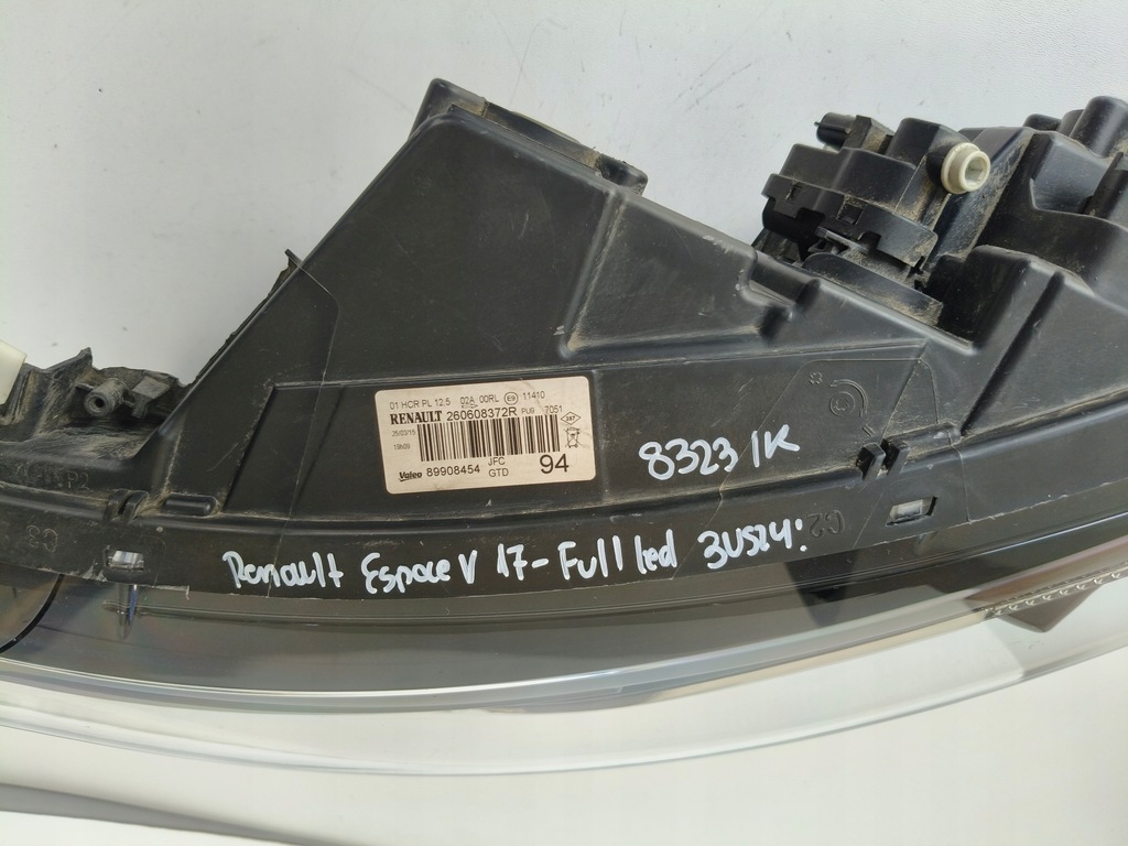 фото №10, Лампа левая фара renault espace v 17- full led